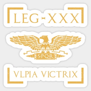 Legio 30 Ulpia Victrix Eagle Emblem Roman Legion Sticker